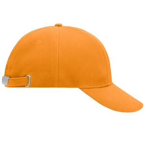 Casquette unie 6 panneaux - visière préformée personnalisable