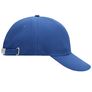 Casquette unie 6 panneaux - visière préformée personnalisable