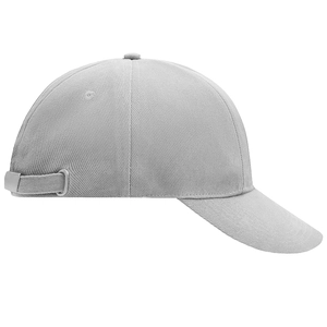 Casquette unie 6 panneaux - visière préformée personnalisable