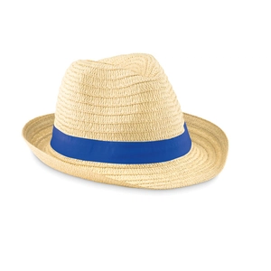 Chapeau avec son bandeau coloré personnalisable