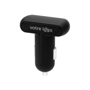 Chargeur pour voiture - deux ports USB personnalisable