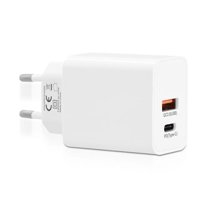 Chargeur rapide 20W - adaptateur USB 3.0 et type C  personnalisable