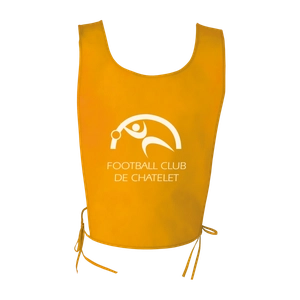 Chasuble sport adulte - idéal supporter évènement sportif personnalisable