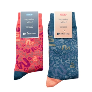 Chaussettes de ville 100% sur-mesure - chaussette tennis 100% personnalisable personnalisable