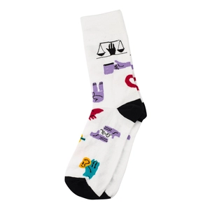 Chaussettes upcyclées 100% personnalisable - chaussettes durables personnalisable