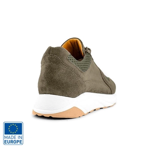 Chaussure Homme en cuir avec lacets en coton ciré - Made In Europe personnalisable