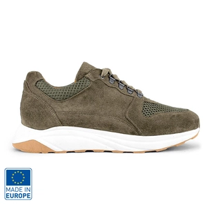 Chaussure Homme en cuir avec lacets en coton ciré - Made In Europe personnalisable