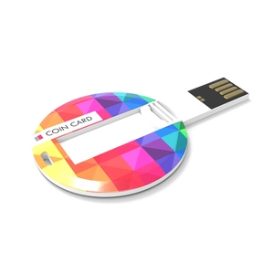 Clé USB stick COIN card personnalisable