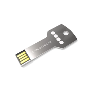 Clé USB stick stainless STEEL KEY personnalisable