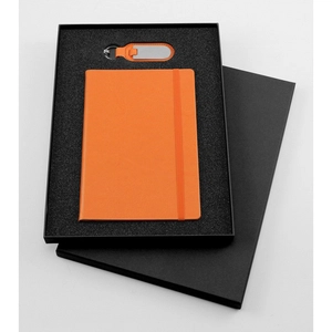 Coffret cadeau A4 - carnet A5 et porte clé personnalisable