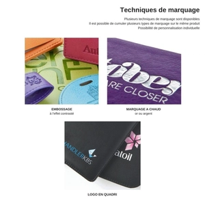 Coffret cadeau A4 - carnet A5 et porte clé personnalisable