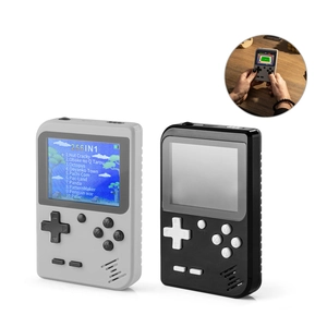 Console de jeux portable avec 256 jeux classiques personnalisable