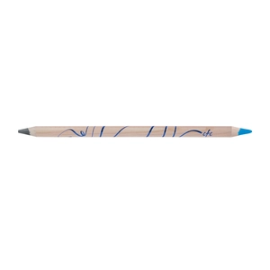 Crayon BI-COUL graphite/fluo prestige naturel, vernis incolore personnalisable