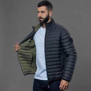 Doudoune réversible Homme - Veste matelassée personnalisable