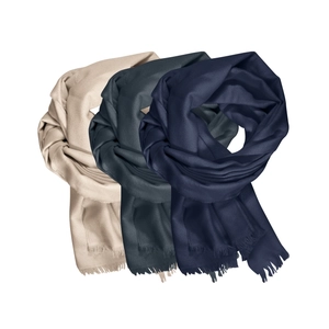 Écharpe coton biologique 130g - puce tricolore personnalisable