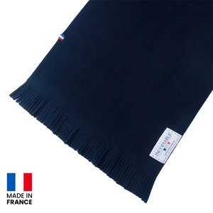 Echarpe polaire made in France 150x20 cm - finition frange personnalisable