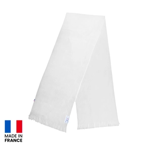 Echarpe polaire made in France 150x20 cm - finition frange personnalisable