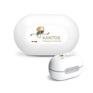 Ecouteur sans fil bluetooth 5.3 à clipser personnalisable