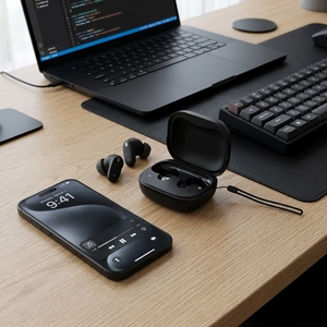 Ecouteurs avec écran tactile ANC+ENC personnalisable