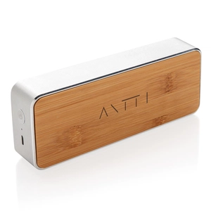 Enceinte Bluetooth 5.0 3W avec bambou NEVADA personnalisable