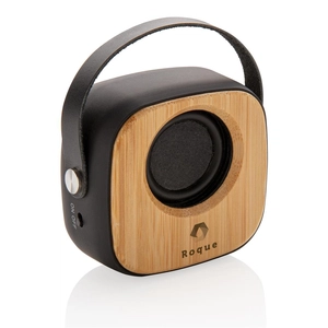 Enceinte Bluetooth 5.0 3W en bambou FASHION personnalisable