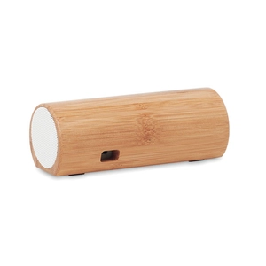 Enceinte bluetooth 5.0 en bambou 2x5W personnalisable