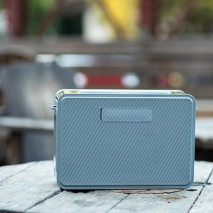 Enceinte bluetooth  5.1 en plastique recyclé - Enceinte sans fil charge rapide personnalisable