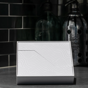 Enceinte bluetooth étanche IPX7 avec poignée intégrée - Enceinte sans fil 5W en plastique recyclé personnalisable