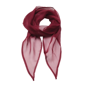 Foulard dame en mousseline de soie personnalisable