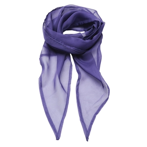 Foulard dame en mousseline de soie personnalisable