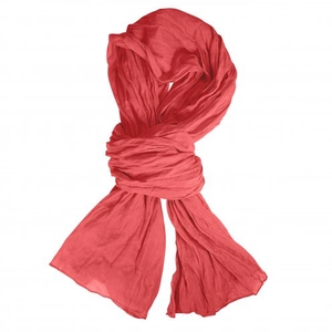 Foulard en coton LAWRENCE - avec pochon personnalisable