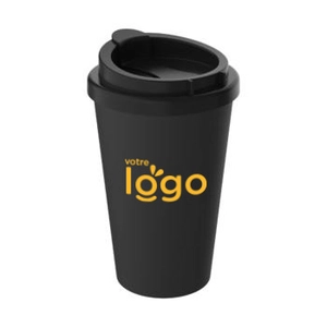 Gobelet à café bioplastique PREMIUM 350ml personnalisable