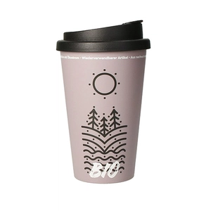 Gobelet à café bioplastique PREMIUM 350ml personnalisable