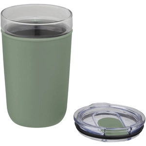 Gobelet en verre 420 ml avec revêtement en plastique recyclé personnalisable