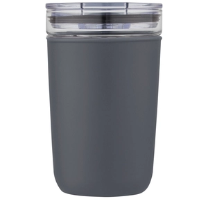 Gobelet en verre 420 ml avec revêtement en plastique recyclé personnalisable