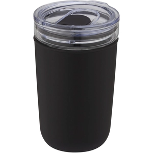 Gobelet en verre 420 ml avec revêtement en plastique recyclé personnalisable