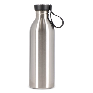 Gourde 500 ml en acier inoxydable - look élégant personnalisable