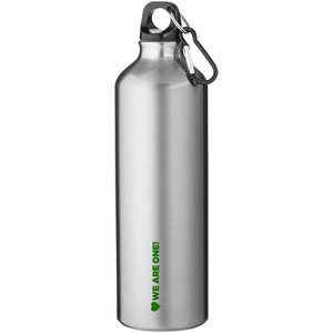 Gourde alu 770 ml avec mousqueton - gourde ultra légère personnalisable