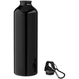 Gourde alu 770 ml avec mousqueton - gourde ultra légère personnalisable