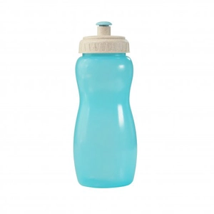 Gourde de sport 600ml ZEBUBIO - bouchon  en fibres de blé personnalisable