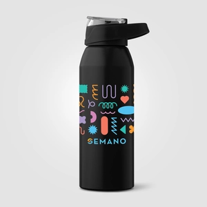 Gourde de sport en acier inoxydable recyclé – 710 ml personnalisable
