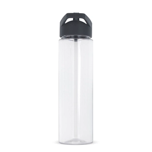 Gourde en RPET avec paille pliable personnalisable