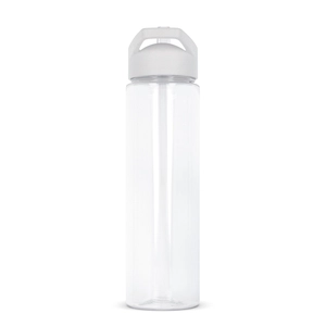 Gourde en RPET avec paille pliable personnalisable