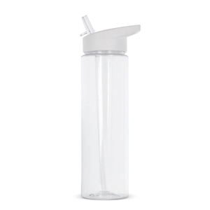 Gourde en RPET avec paille pliable personnalisable