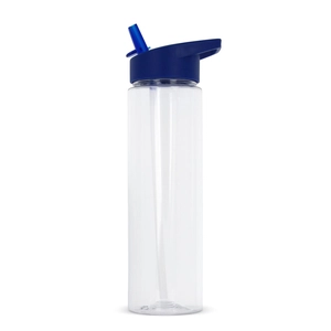 Gourde en RPET avec paille pliable personnalisable
