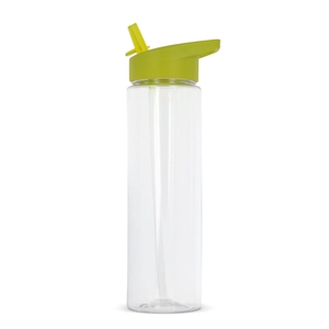 Gourde en RPET avec paille pliable personnalisable