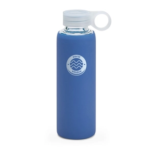 Gourde en verre borosilicate 380 ml DHABI - bouteille de sport personnalisable