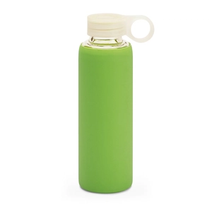 Gourde en verre borosilicate 380 ml DHABI - bouteille de sport personnalisable