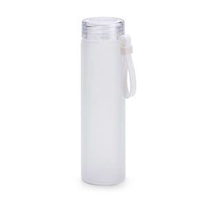 Gourde en verre borosilicaté à vis en PP, 470ml personnalisable