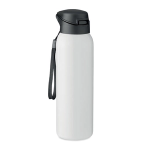 Gourde isotherme 580 ml avec paille et embout intégré personnalisable